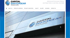 Desktop Screenshot of capitalswitchgear.com